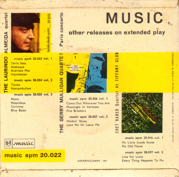 Cover zu The Chico Hamilton Quintet - The Wind | 1956 | Vinyl | Jazz | Italy Schallplatten Ankauf