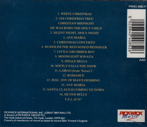 Cover zu Richard Clayderman - Christmas Album | 1989 | Vinyl | Pop, Classical | UK Schallplatten Ankauf