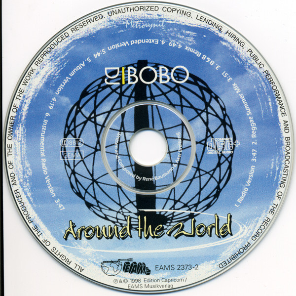 Cover zu DJ BoBo - Around The World | 1998 | Vinyl | Electronic | Germany