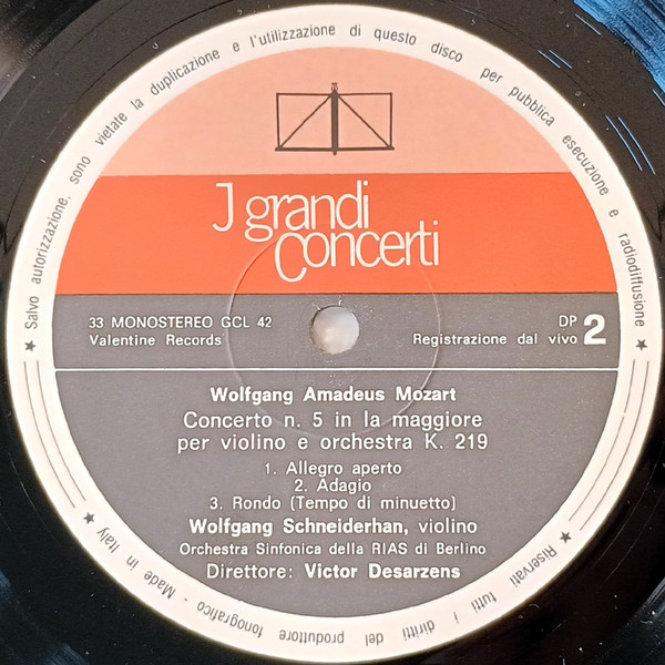 Cover zu Wolfgang Amadeus Mozart • Johannes Brahms • Pyotr Ilyich Tchaikovsky • Jean Sibelius - Famous Violin Concertos | Vinyl, LP, Stereo, Mono, Box Set | Classical | Italy