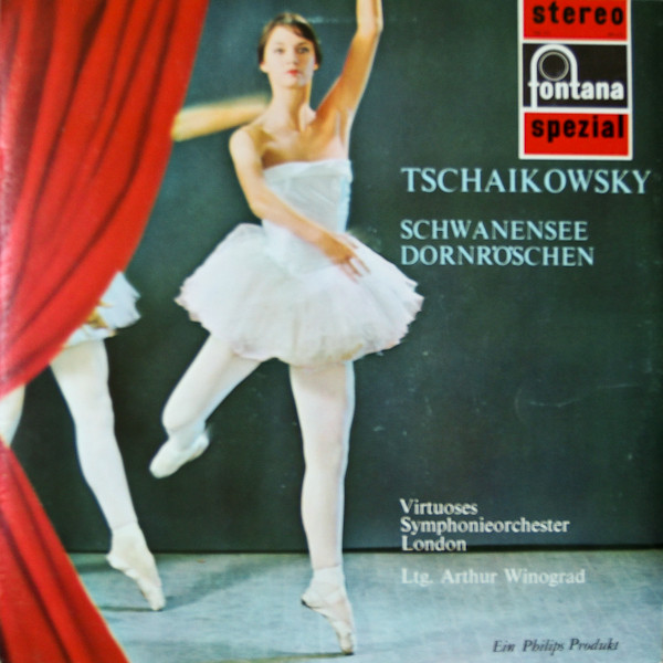 Cover zu Pyotr Ilyich Tchaikovsky, Virtuoso Symphony Of London, Arthur Winograd - Schwanensee / Dornröschen | 1964 | Vinyl | Classical | Germany Schallplatten Ankauf