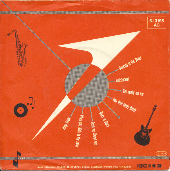 Cover zu Tight Fit - Back To The 60's | 1981 | 7