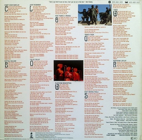 Cover zu Bob Marley & The Wailers - Confrontation | 1983 | Vinyl, LP, Album | Reggae | Europe Schallplatten Ankauf
