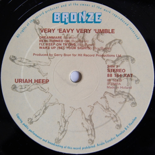 Cover zu Uriah Heep - ...Very 'Eavy ...Very 'Umble | 1974 | Vinyl | Rock | Netherlands
