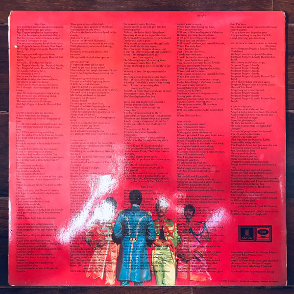 Cover zu The Beatles - Sgt. Pepper's Lonely Hearts Club Band | 1967 | Vinyl | Rock | Germany