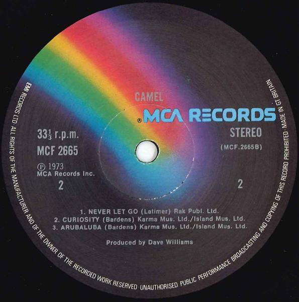 Cover zu Camel - Camel | 1974 | Vinyl | Rock | UK