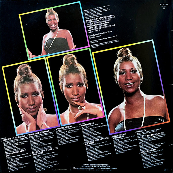 Cover zu Aretha Franklin - Sweet Passion | 1977 | Vinyl | Funk / Soul | Germany Schallplatten Ankauf
