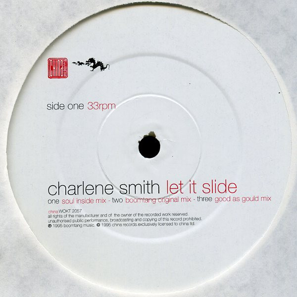 Cover zu Charlene Smith - Let It Slide | 1995 | Vinyl | Electronic, Funk / Soul | UK