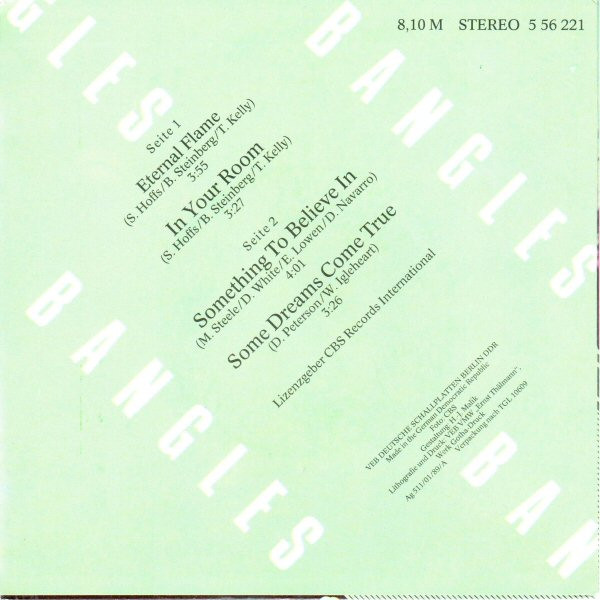Cover zu Bangles - Bangles | 1989 | Vinyl, 7