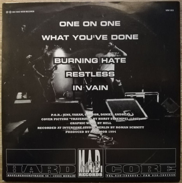 Cover zu Prophecy Of Rage - Restless | 1994 | Vinyl | Rock | Germany Schallplatten Ankauf
