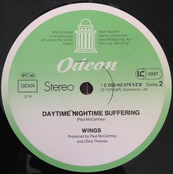 Cover zu Wings (2) - Good Night Tonight | 1979 | Vinyl | Rock | Germany