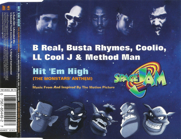Cover zu B-Real, Busta Rhymes, Coolio, LL Cool J & Method Man - Hit 'Em High (The Monstars' Anthem) | 1997 | Vinyl | Hip Hop | Europe