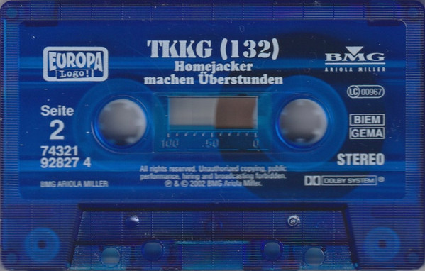 Cover zu Stefan Wolf - TKKG 132 - Homejacker Machen Überstunden | 2002 | Vinyl | Non-Music, Children's | Germany