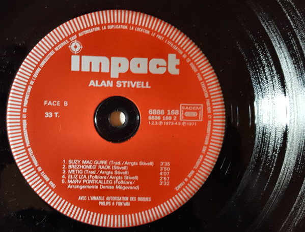 Cover zu Alan Stivell - Alan Stivell | Vinyl | Electronic, Rock, Folk, World, & Country | France