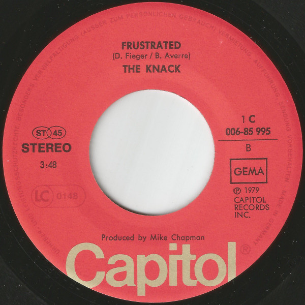 Cover zu The Knack (3) - Good Girls Don't | 1979 | Vinyl | Rock | Germany Schallplatten Ankauf