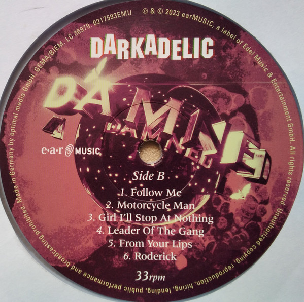 Cover zu The Damned - Darkadelic | 2023 | Vinyl | Rock | Europe