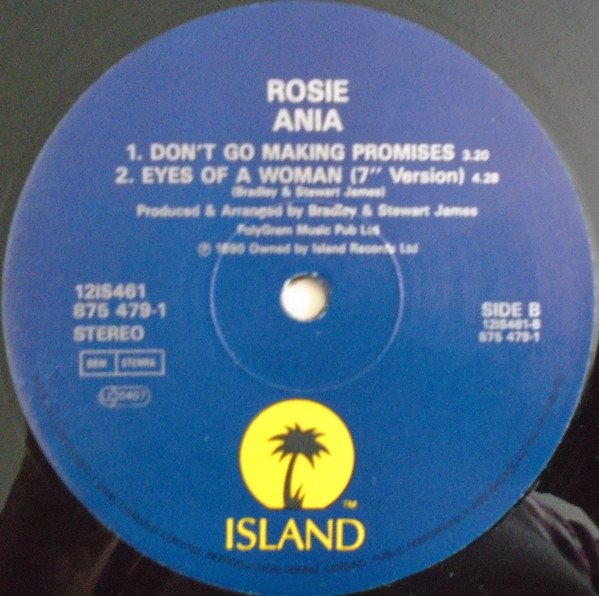 Cover zu Rosie Ania - Eyes Of A Woman | 1990 | Vinyl | Pop | UK