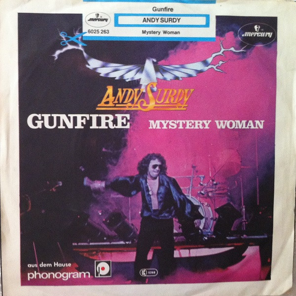 Cover zu Andy Surdi - Gunfire | 1979 | Vinyl, Stereo, 45 RPM, 7
