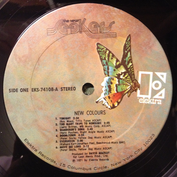 Cover zu The New Seekers - New Colours | 1971 | Vinyl | Rock, Pop | US Schallplatten Ankauf