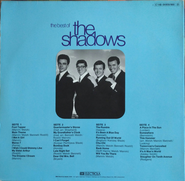 Cover zu The Shadows - The Best Of The Shadows | Vinyl | Rock, Pop | Germany