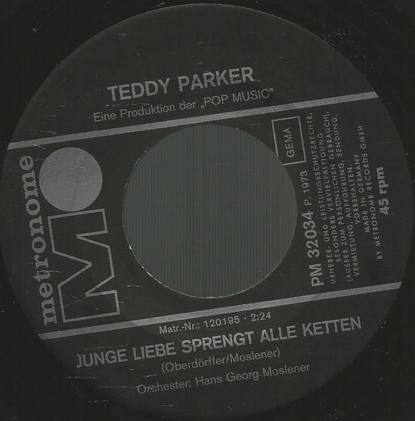 Cover zu Teddy Parker - In Der Bodega Von Mexico | 1973 | Vinyl | Pop | Germany