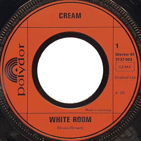 Cover zu Cream (2) - Die Grossen Vier | 1972 | Vinyl, 7