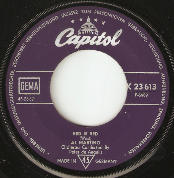 Cover zu Al Martino - More Than The Eye Can See | Vinyl | Pop | Germany Schallplatten Ankauf