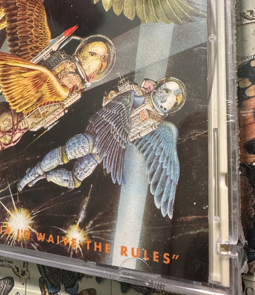 Cover zu Budgie - If I Were Brittania I'd Waive The Rules | 1993 | CD, Album, Reissue | Rock | Germany