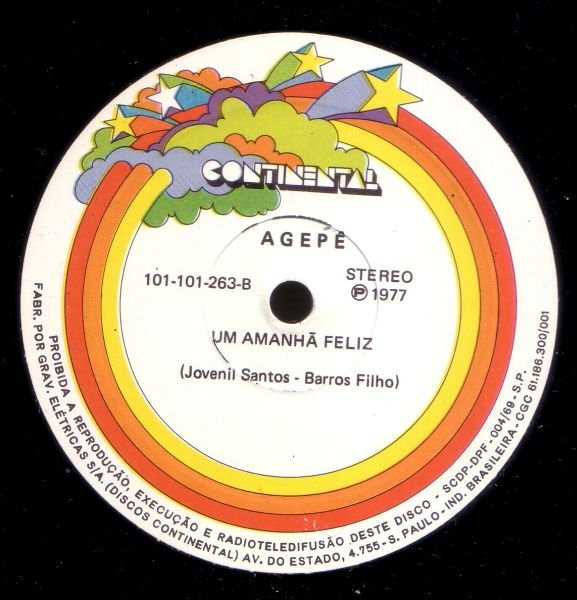 Cover zu Agepê - Menina De Cabelos Longos | 1977 | Vinyl | Latin | Brazil