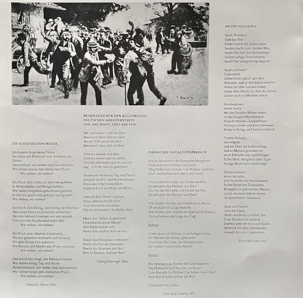 Cover zu Alexander Lipping - Die Songs Vom Langen Kampf | 1989 | Vinyl, LP | Folk, World, & Country | Germany