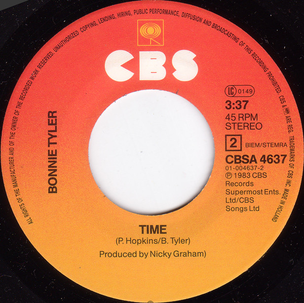 Cover zu Bonnie Tyler - Here She Comes | 1984 | Vinyl | Electronic, Stage & Screen | Europe