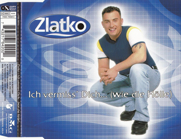Cover zu Zlatko - Ich Vermiss' Dich... (Wie Die Hölle) | 2000 | CD, Maxi-Single | Rock, Pop | Germany