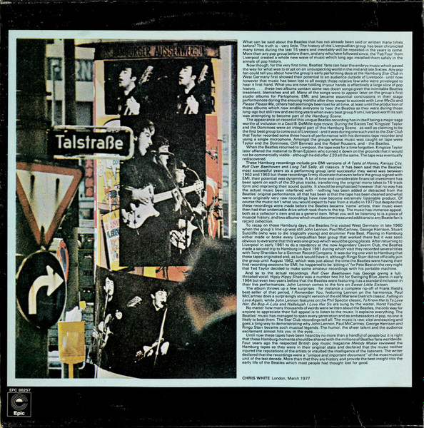Cover zu The Beatles - Live! At The Star Club In Hamburg, Germany; 1962 | 1977 | Vinyl | Rock, Blues, Pop | Israel Schallplatten Ankauf