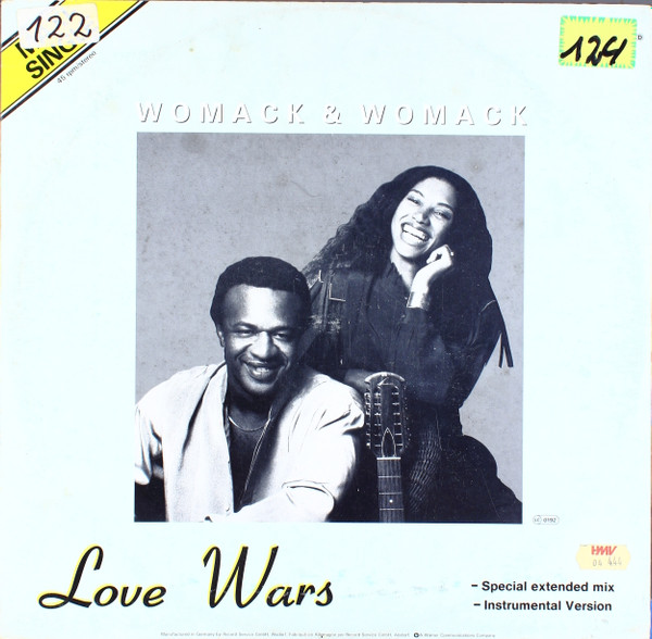 Cover zu Womack & Womack - Love Wars (Extended Remix) | 1983 | Vinyl | Electronic | Germany Schallplatten Ankauf