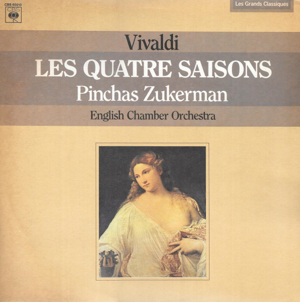 Cover zu Antonio Vivaldi, Pinchas Zukerman, English Chamber Orchestra - Les Quatre Saisons | 1981 | Vinyl | Classical | France Schallplatten Ankauf