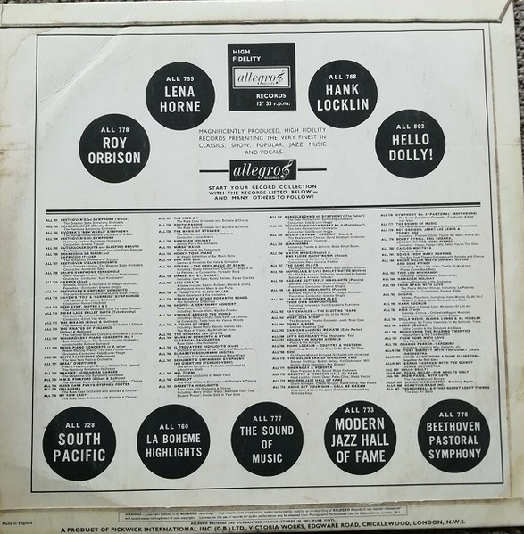 Cover zu Roy Orbison, Jerry Lee Lewis & Tommy Roe - Roy Orbison Sings | Vinyl | Rock | UK