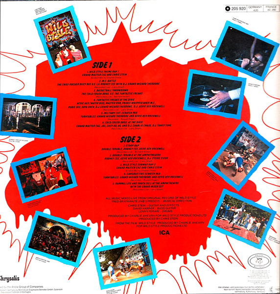 Cover zu Various - Wild Style | 1983 | Vinyl | Hip Hop, Stage & Screen | Europe Schallplatten Ankauf