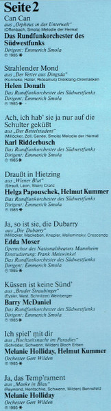 Cover zu Various - Die Super Hitparade Der Operette | 1985 | Vinyl | Classical | Germany