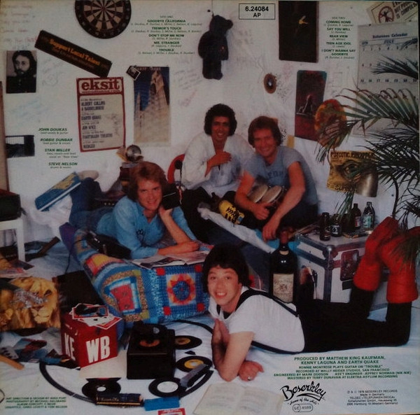 Cover zu Earth Quake (2) - Two Years In A Padded Cell | 1979 | Vinyl | Rock, Pop | Germany Schallplatten Ankauf