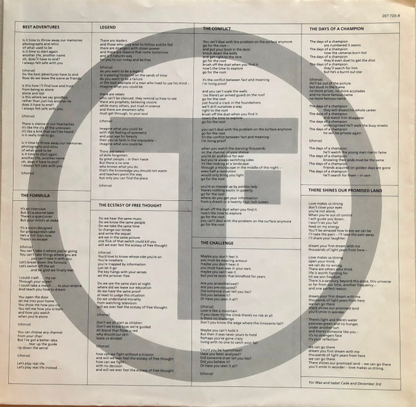 Cover zu Thinkman - The Formula | 1986 | Vinyl | Electronic | Europe Schallplatten Ankauf