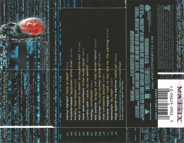 Cover zu Various - The Matrix (Music From The Motion Picture) | 1999 | Vinyl | Electronic, Rock, Stage & Screen | Europe Schallplatten Ankauf