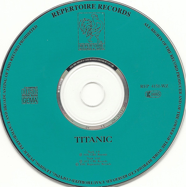 Cover zu Titanic (3) - Titanic | Vinyl | Rock, Pop | Germany