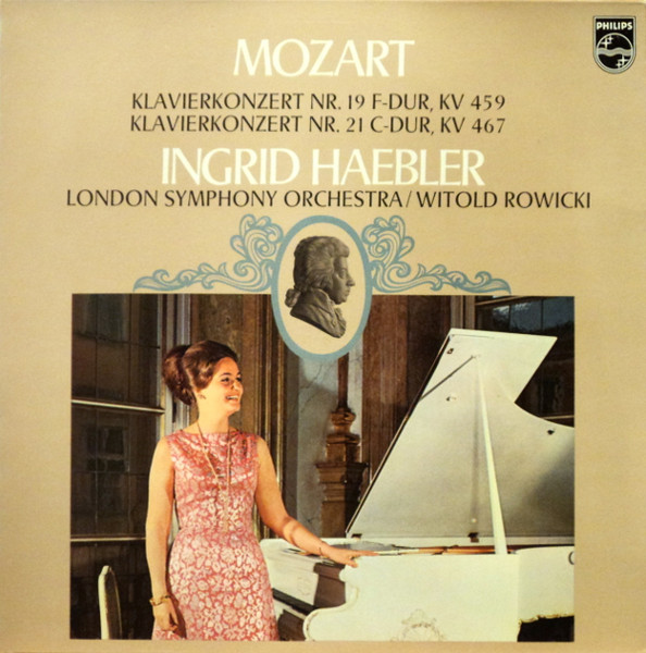 Cover zu Wolfgang Amadeus Mozart – Ingrid Haebler - London Symphony Orchestra / Witold Rowicki - Klavierkonzert Nr. 19 F-Dur, KV 459 / Klavierkonzert Nr. 21 C-Dur, KV 467 | 1968 | Vinyl | Classical | Germany