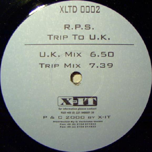 Cover zu Roger P. Shah - Trip To U.K. | 2000 | Vinyl | Electronic | Germany Schallplatten Ankauf