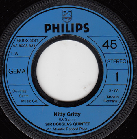 Cover zu Sir Douglas Quintet - Nitty Gritty | 1973 | Vinyl | Rock, Pop | Germany