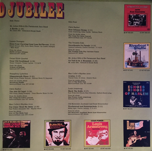 Cover zu Various - Dixieland Jubilee Vol. IV | 1977 | Vinyl | Jazz, Blues | Germany
