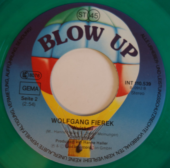 Cover zu Wolfgang Fierek - Geh Ma Zu Dir Oder Geh Ma Zu Mir | 1984 | Vinyl, Stereo, 45 RPM, 7
