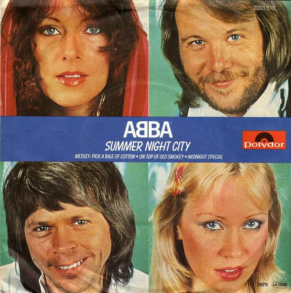 Cover zu ABBA - Summer Night City | 1978 | Vinyl | Rock, Pop | Germany
