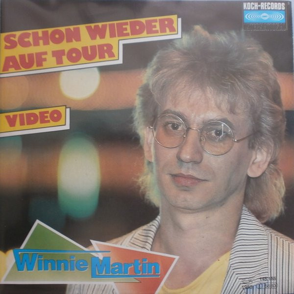 Cover zu Winnie Martin - Schon Wieder Auf Tour / Video | 1985 | Vinyl | Rock | Germany Schallplatten Ankauf