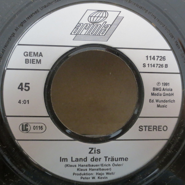 Cover zu ZIS - Liebeselixier | 1991 | Vinyl, 45 RPM, 7